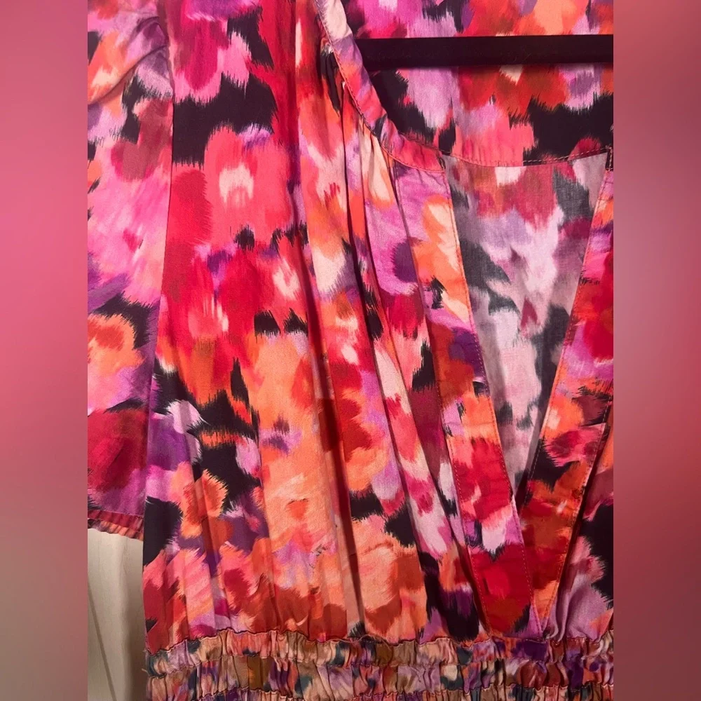 Kachel x Anthropologie Vibrant Floral Maxi Dress, Somerset - style - Picture 7 of 9
